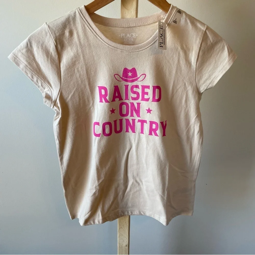 The Children's Place Country Short Sleeve T-Shirt Large